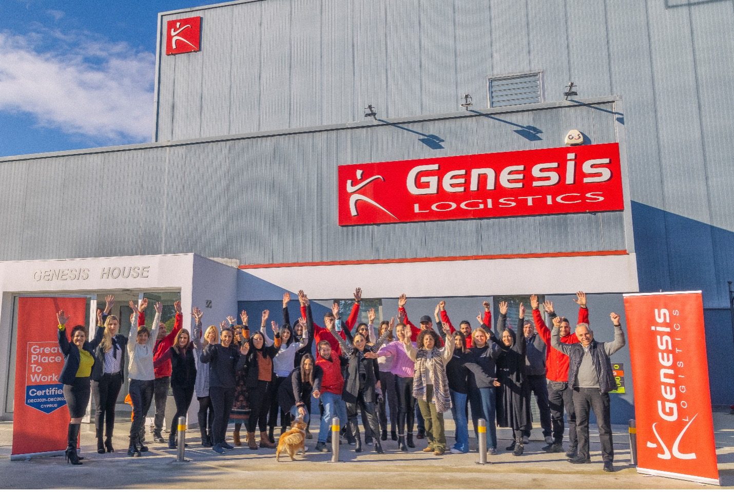 Genesis Logistics Cyprus has been certified a Great Place to Work